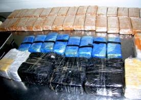 Hơn 34 kg heroin trong khoang bí mật xe ô tô