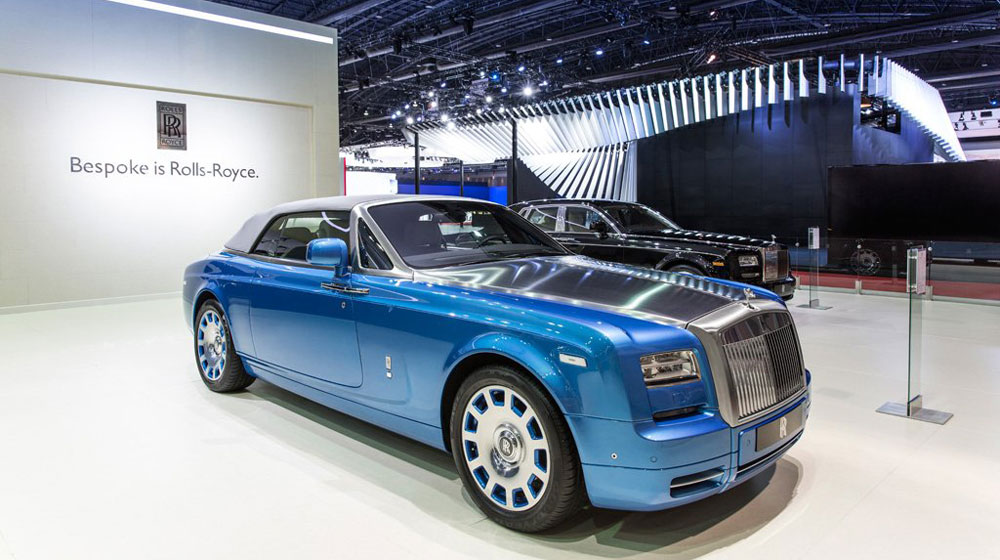 rolls royce gioi thieu bo suu tap phantom drophead coupe waterspeed