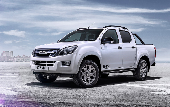 isuzu dua d max len ngoi dau bang ra mat ban dac biet blade