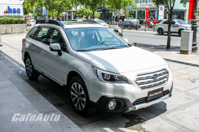 subaru outback 2015 chinh thuc co mat tai sai gon