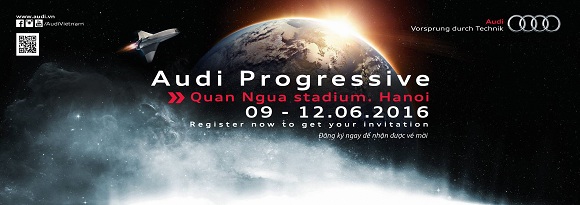 lan dau tien audi progressive se dien ra tai ha noi