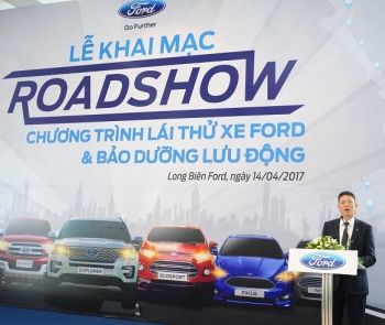 Ford thực hiện Lái thử xe và bảo dưỡng lưu động 2017