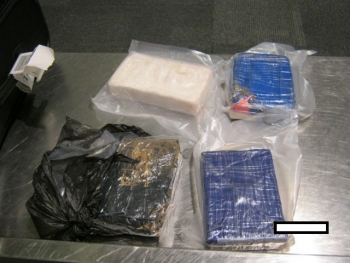 Phát hiện 4 kg cocaine vô chủ