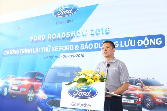 ford viet nam khoi dong chuong trinh lai thu xe va bao duong luu dong