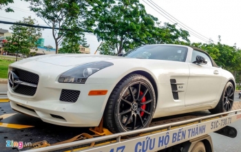 Mercedes SLS mui trần đầu tiên về Việt Nam