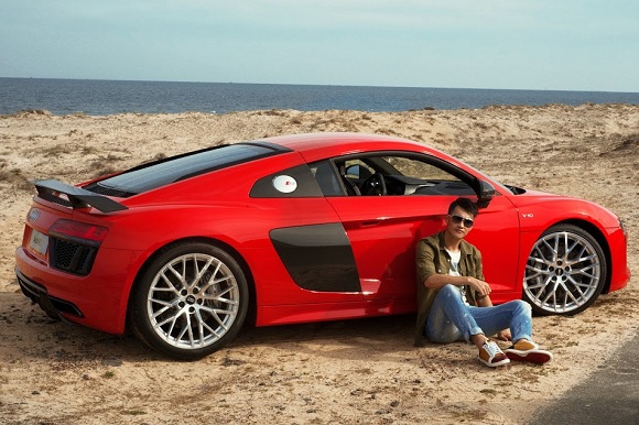 mau xe audi r8 da co mat tai viet nam