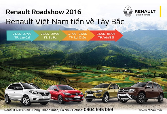 renault viet nam voi chuong trinh lai thu xe quy mo lon dau tien