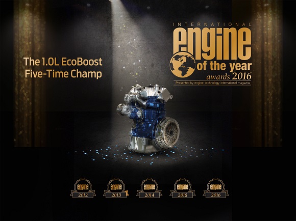 ecoboost 10l cua ford nhan giai thuong dong co nho tot nhat nam thu 5 lien tiep