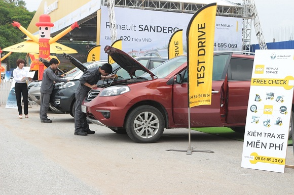 renault to chuc lai thu xe tai thai nguyen va vung tau