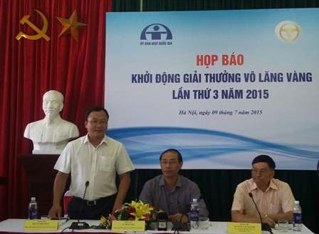 khoi dong giai thuong quotvo lang vangquot lan thu 3