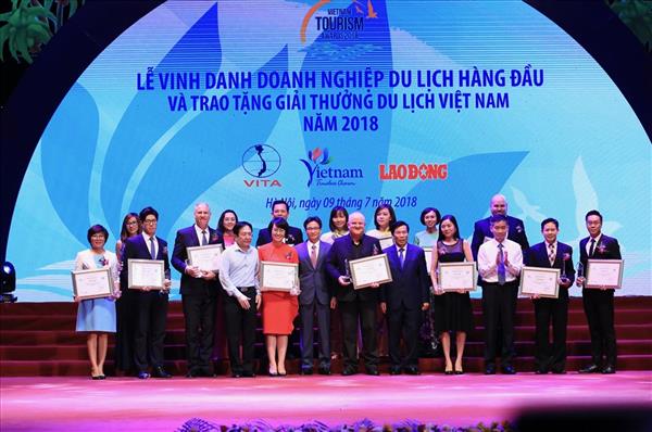 vinh danh doanh nghiep du lich hang dau viet nam