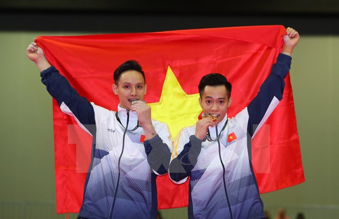 bang tong sap huy chuong sea games viet nam len vi tri thu 2