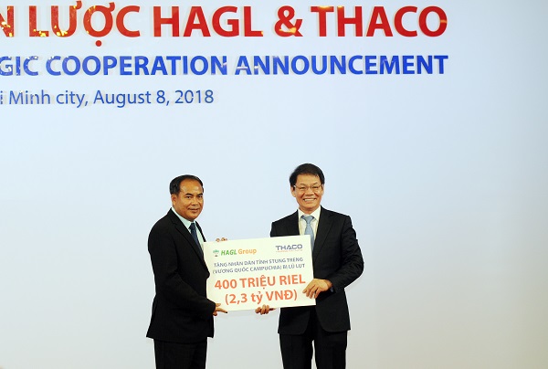 thaco bo ra 7800 ty dong dau tu vao hoang anh gia lai cuoc hon nhan giua hai ong lon