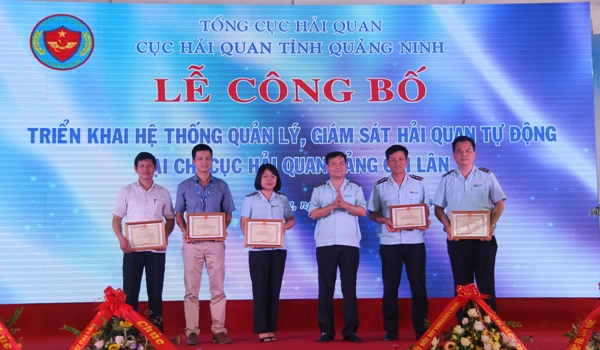 chinh thuc trien khai he thong quan ly hai quan tu dong tai cang cai lan