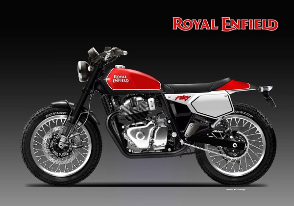 ngam phac thao royal enfield fury 650 flat tracker