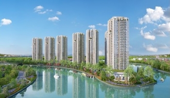 Cảnh quan kỳ ảo của Diamond Riverside