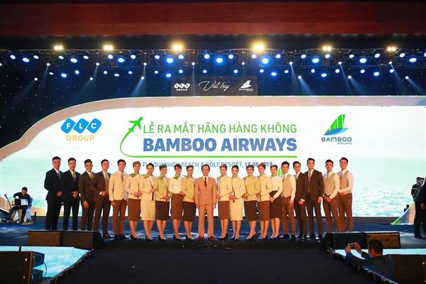 tap doan flc chinh thuc ra mat hang hang khong bamboo airways