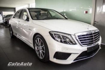 Mục sở thị Mercedes S63 AMG giá gần 9 tỷ tại Việt Nam