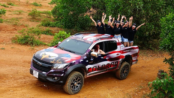 chevrolet colorado chay het minh voi viet nam offroad cup 2017