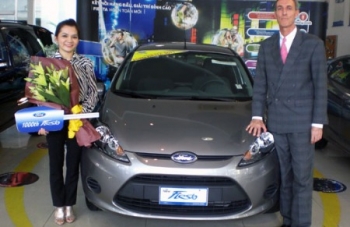 Ford Việt Nam cán mốc 1.000 xe Fiesta