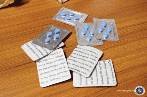 Viagra trong bưu kiện