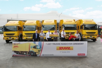 DHL Supply Chain “tậu” 18 xe Fuso Fighter FJ