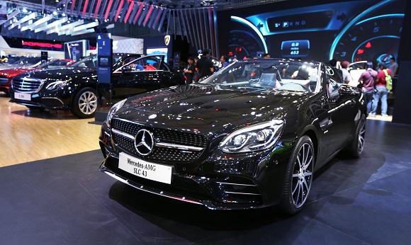 mercedes benz an tuong den tu cac ngoi sao