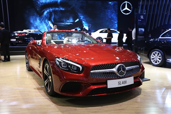 mercedes benz an tuong den tu cac ngoi sao