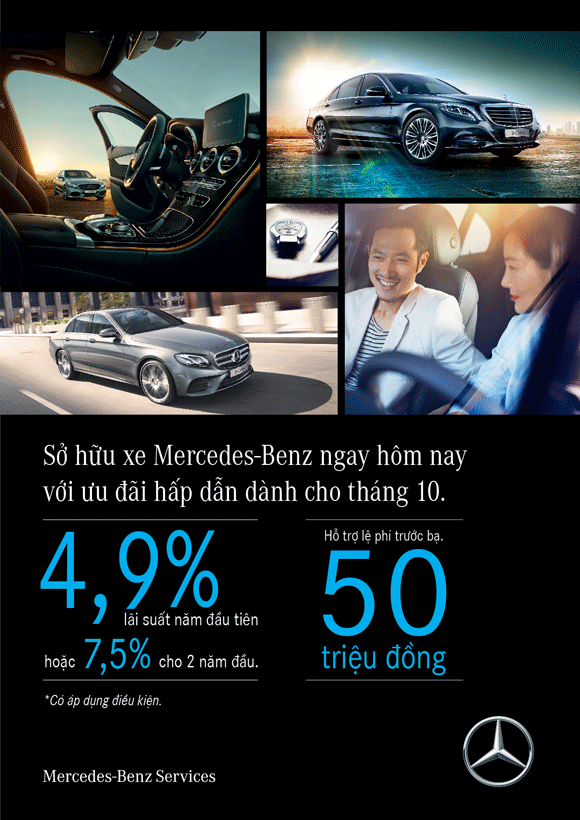 thang 10 mercedes benz viet nam co nhieu uu dai cho khach hang