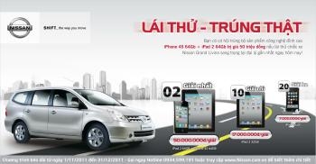 Lái thử Nissan, trúng thật Apple