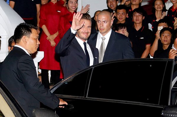 david beckham lich lam di an toi o ha noi