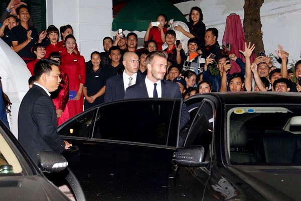 david beckham lich lam di an toi o ha noi