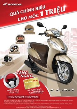 Mua Honda Lead được nhận quà