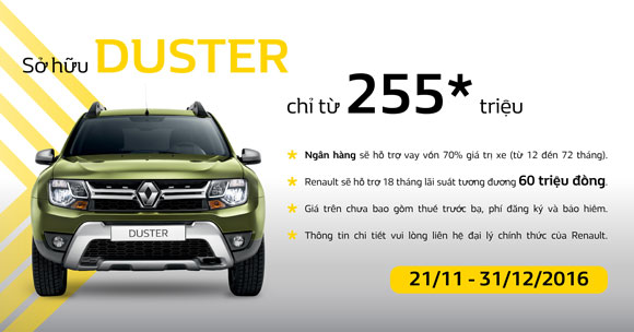 renault uu dai lon cho duster