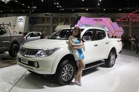 mitsubishi triton 2015 chinh thuc ra mat tai thai lan