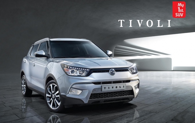 ssangyong tivoli crossover moi den tu han quoc