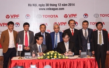 Toyota Việt Nam- Nhà tài trợ chính cho V-League 2015