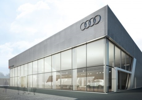 audi co showroom thu 3 tai viet nam