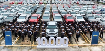 Chevrolet Việt Nam đạt mốc 10.000 xe được bán ra trong năm 2017