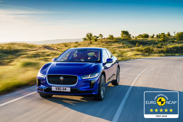 xe dien jaguar i pace dat tieu chuan 5 sao cua euro ncap