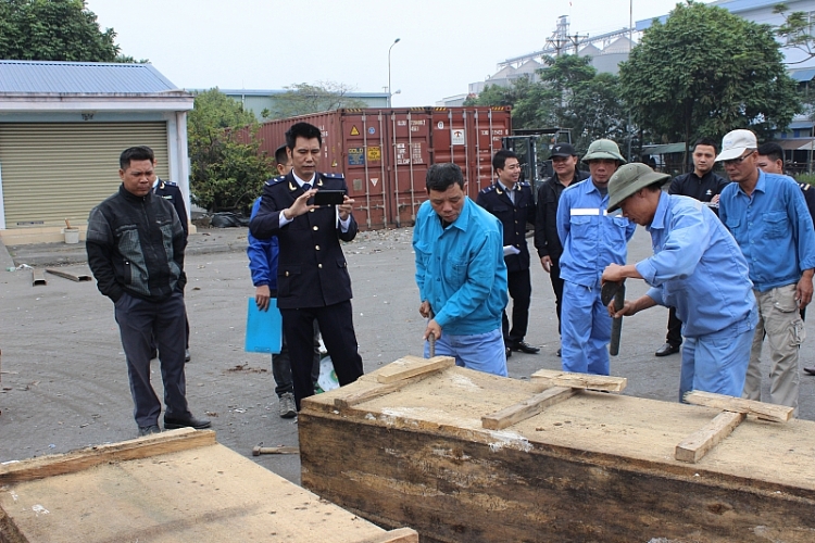 can canh hon 2 tan nga voi vay te te bi bat giu tai cang hai phong