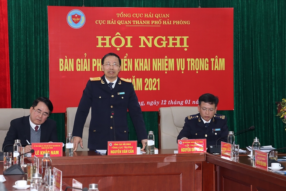 Hải quan Hải Phòng quyết tâm thu ngân sách 56.000 tỷ đồng trong năm 2021