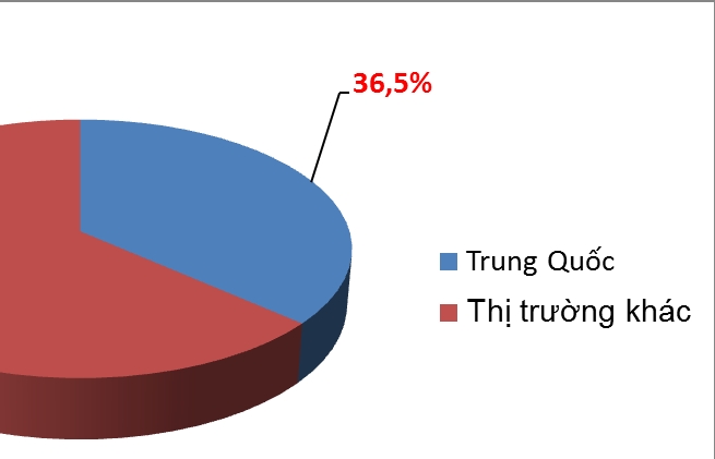 Nhập siêu gần 7 tỷ USD từ Trung Quốc trong tháng đầu năm