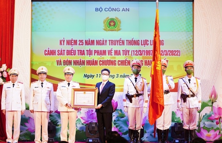 Lực lượng Cảnh sát điều tra tội phạm về ma túy bắt giữ 190 tấn ma túy các loại