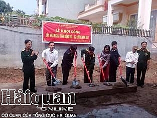 Hải quan Hải Phòng xây nhà “Nghĩa tình đồng đội”