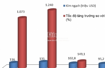 Kim ngạch nhập khẩu ô tô tại Hải Phòng có xu hướng giảm