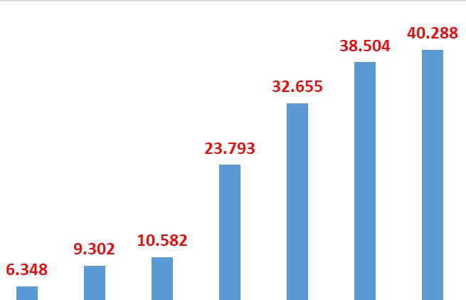 Tờ khai làm thủ tục tại Hải quan Hải Phòng tăng trên 40%