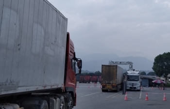 Hải quan Lào Cai đưa vào hoạt động máy soi container đầu tiên