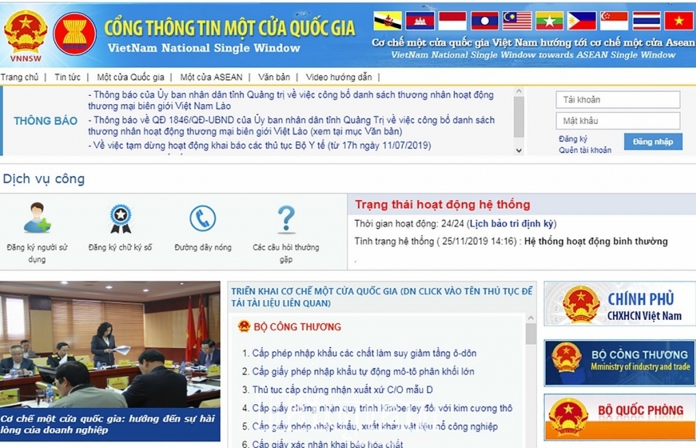 Sắp thí điểm 2 thủ tục của Bộ Y tế qua Cơ chế một cửa quốc gia