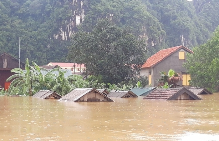 Nhà sập đổ hoàn toàn do thiên tai vừa qua được hỗ trợ 40 triệu đồng/nhà